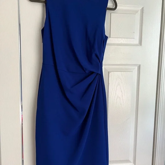 adrianna papell cobalt blue dress Adrianna Papell